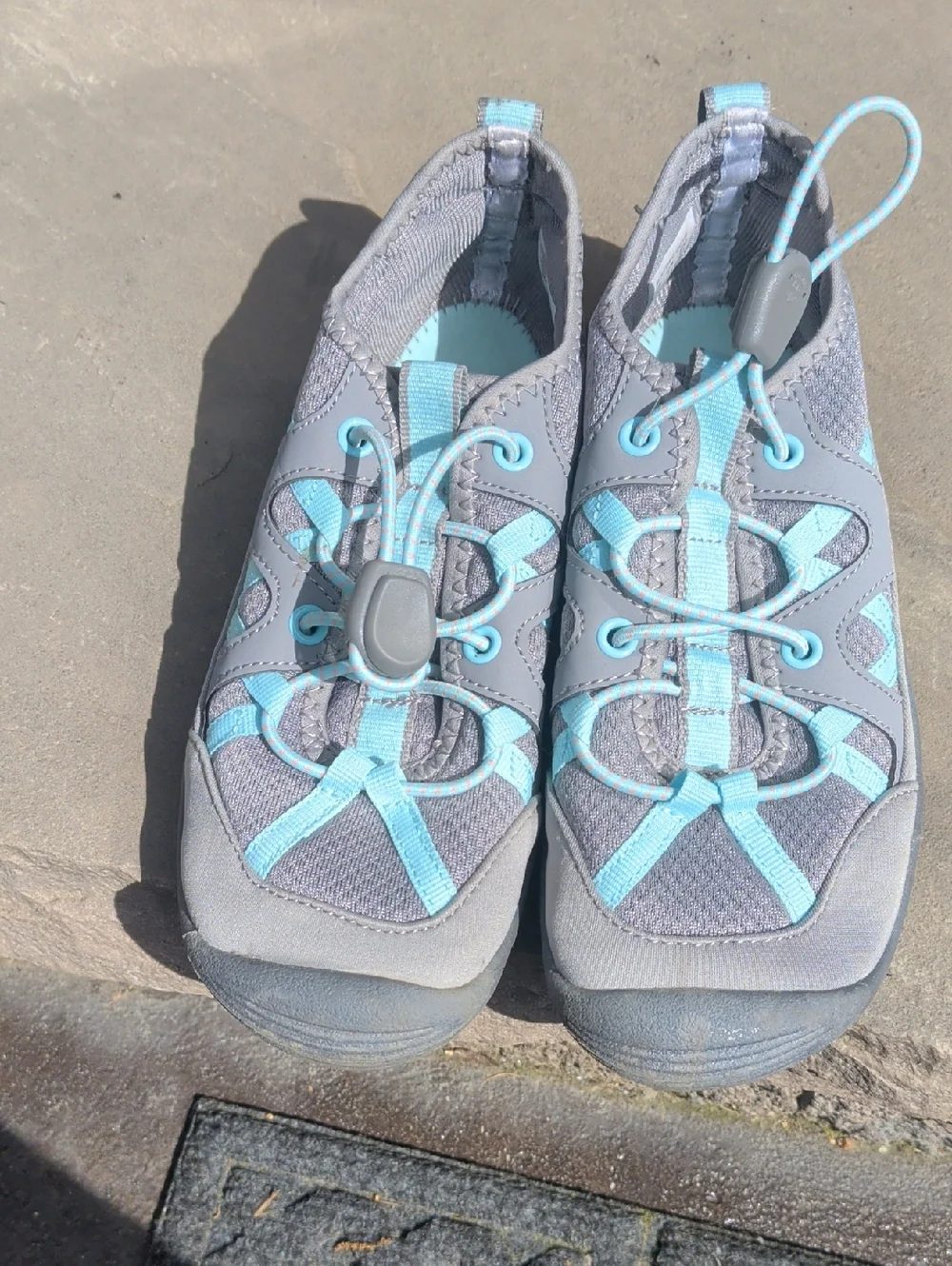 Merrell Youth Gray Slip-On Water Shoe with Aqua Insole